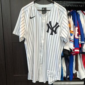 Aaron Judge New York Yankees Authentic MLB Nike Elite Jersey - 44/L